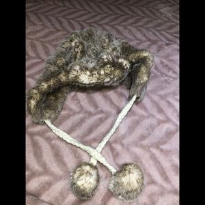 American Eagle Trapper Fur Hat